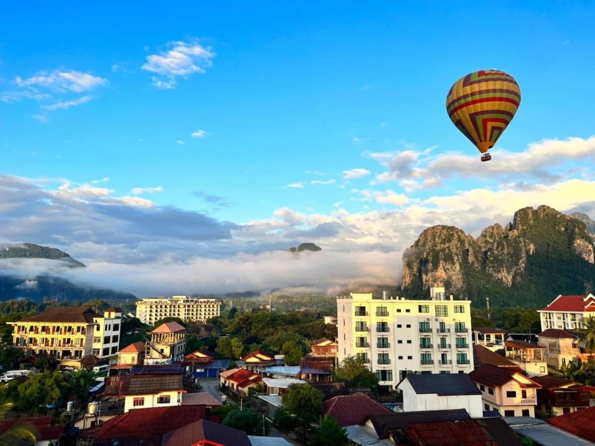 Vang Vieng Topview Hotel Kültér fotó