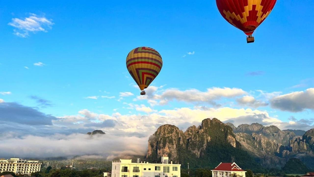 Vang Vieng Topview Hotel Kültér fotó