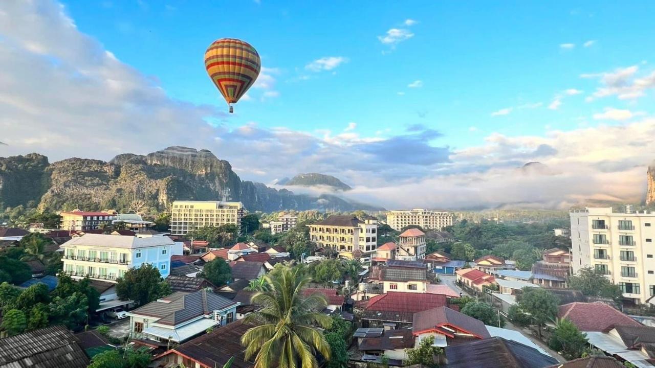 Vang Vieng Topview Hotel Kültér fotó