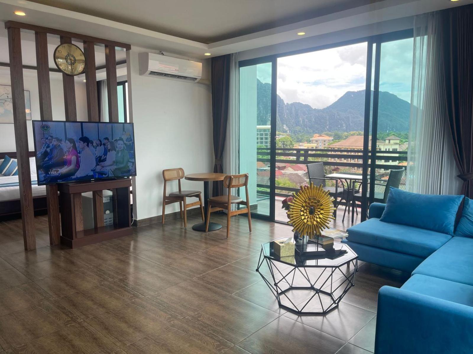 Vang Vieng Topview Hotel Kültér fotó