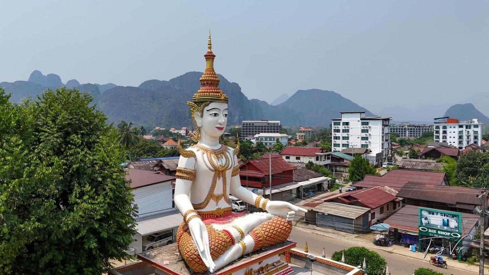 Vang Vieng Topview Hotel Kültér fotó