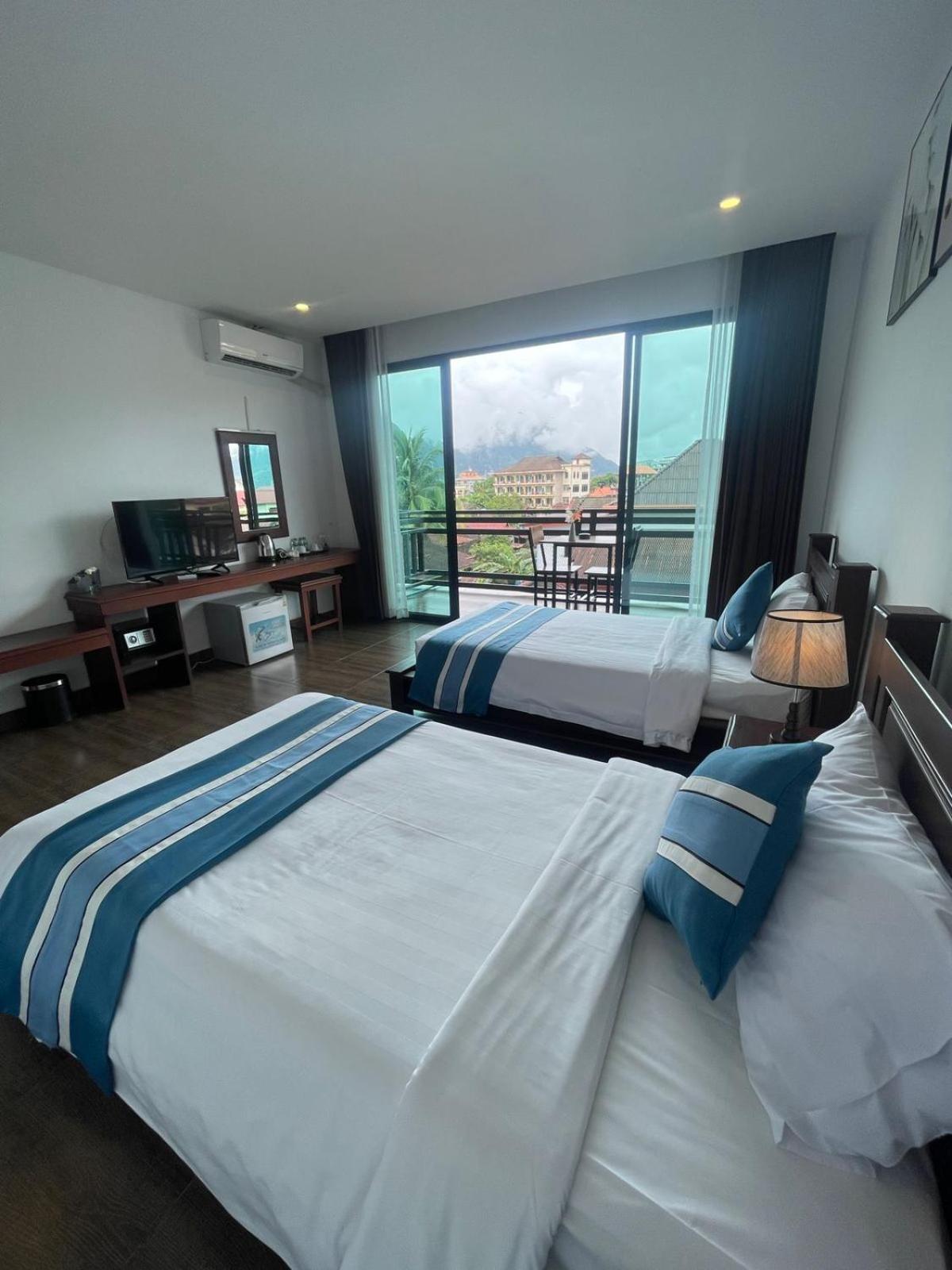 Vang Vieng Topview Hotel Kültér fotó