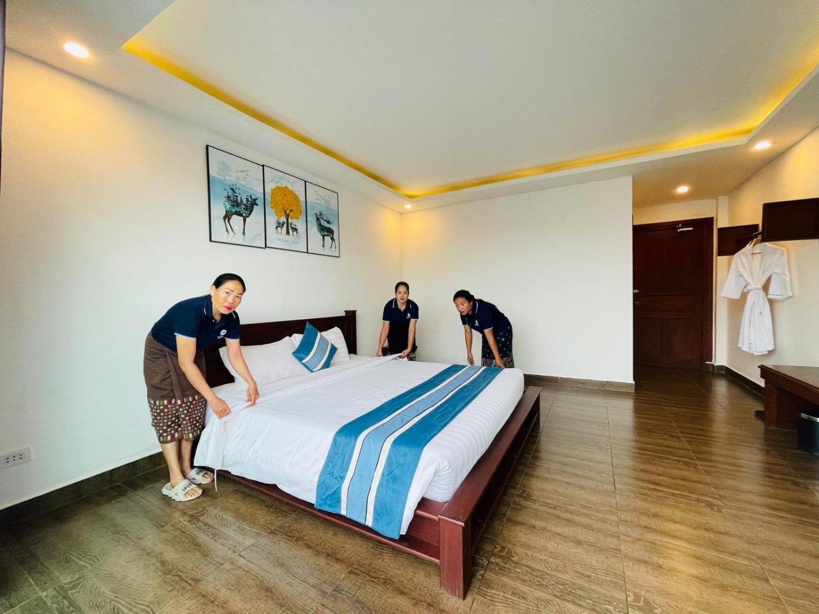 Vang Vieng Topview Hotel Kültér fotó