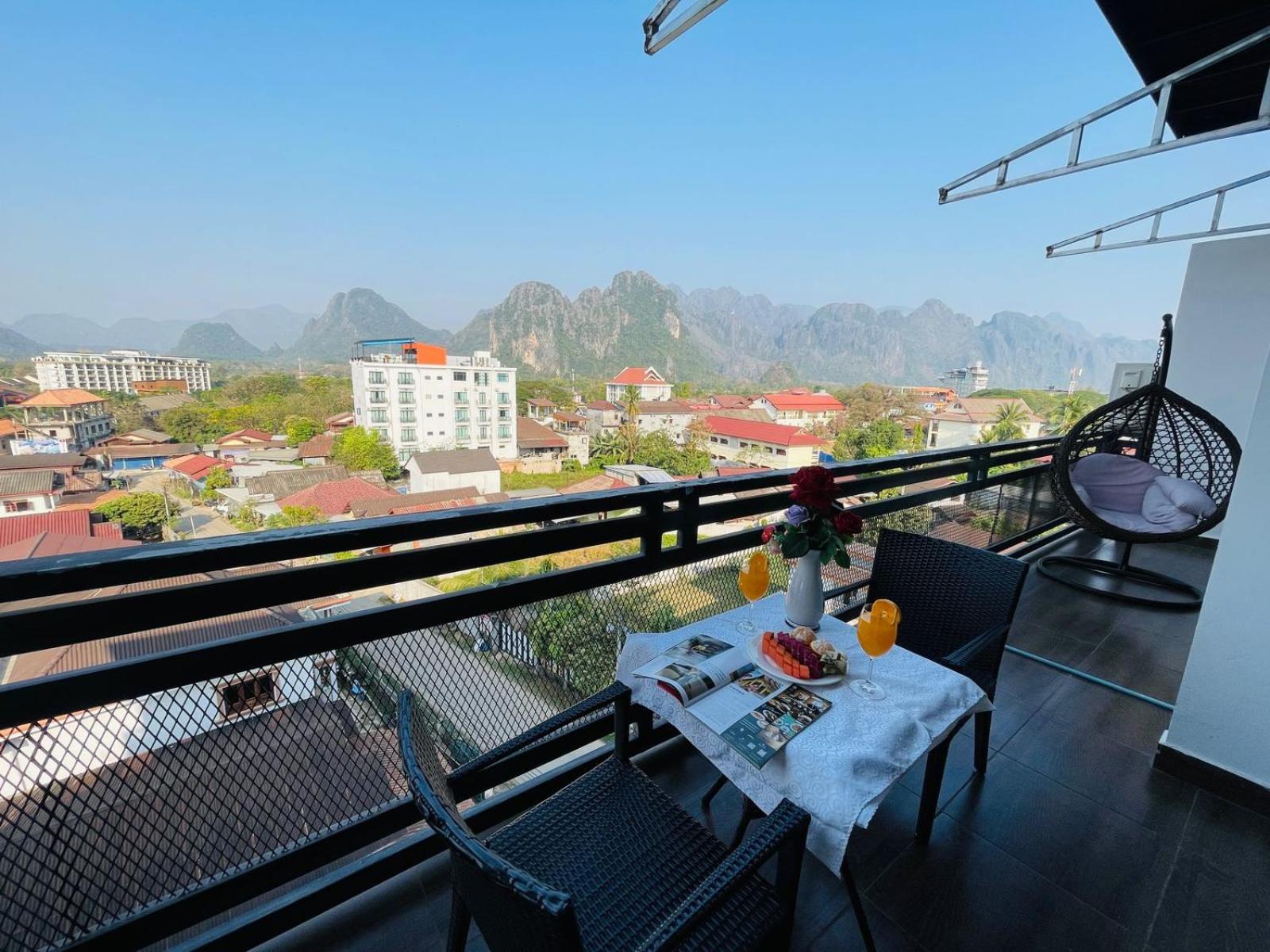 Vang Vieng Topview Hotel Kültér fotó