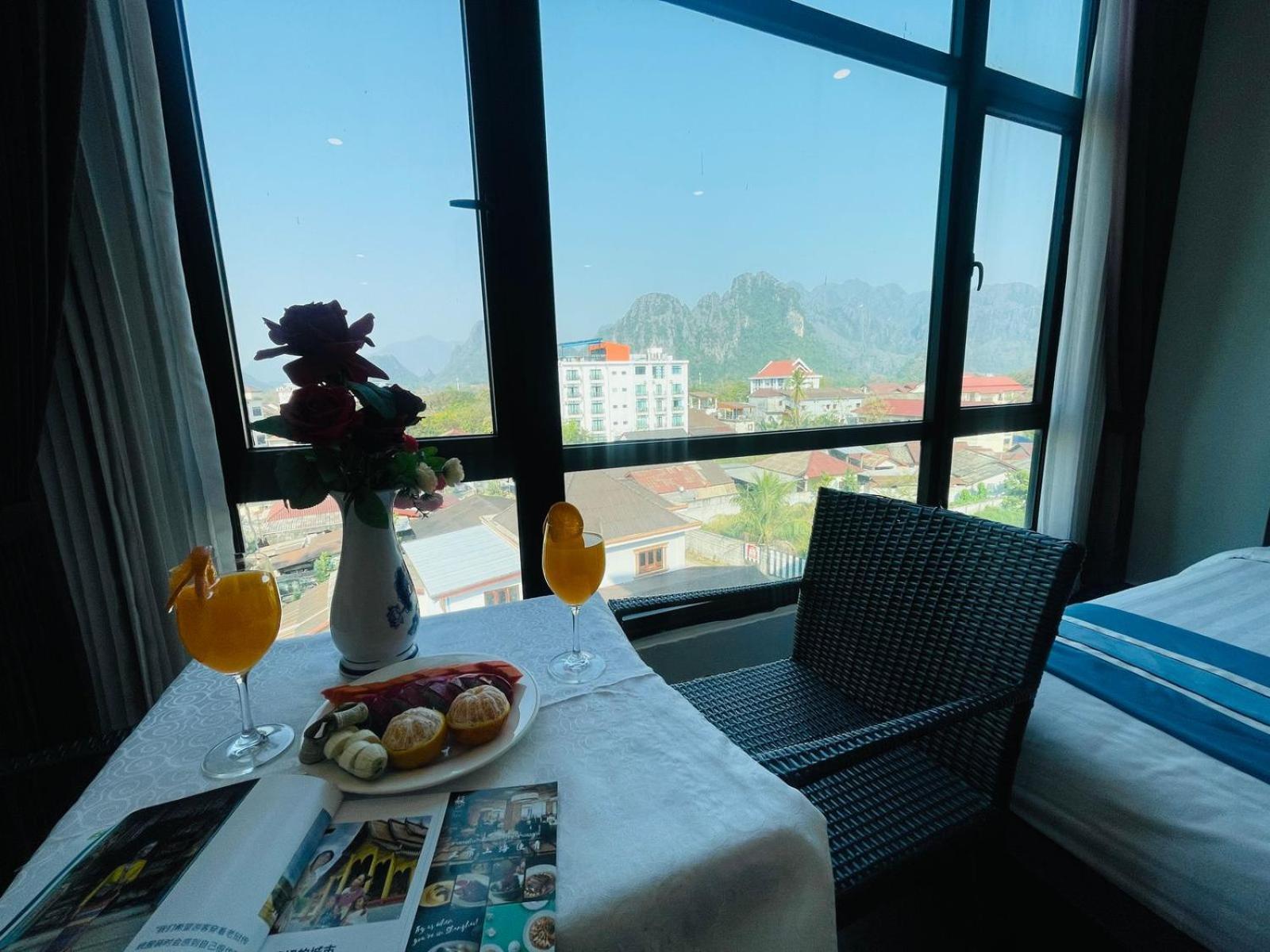 Vang Vieng Topview Hotel Kültér fotó
