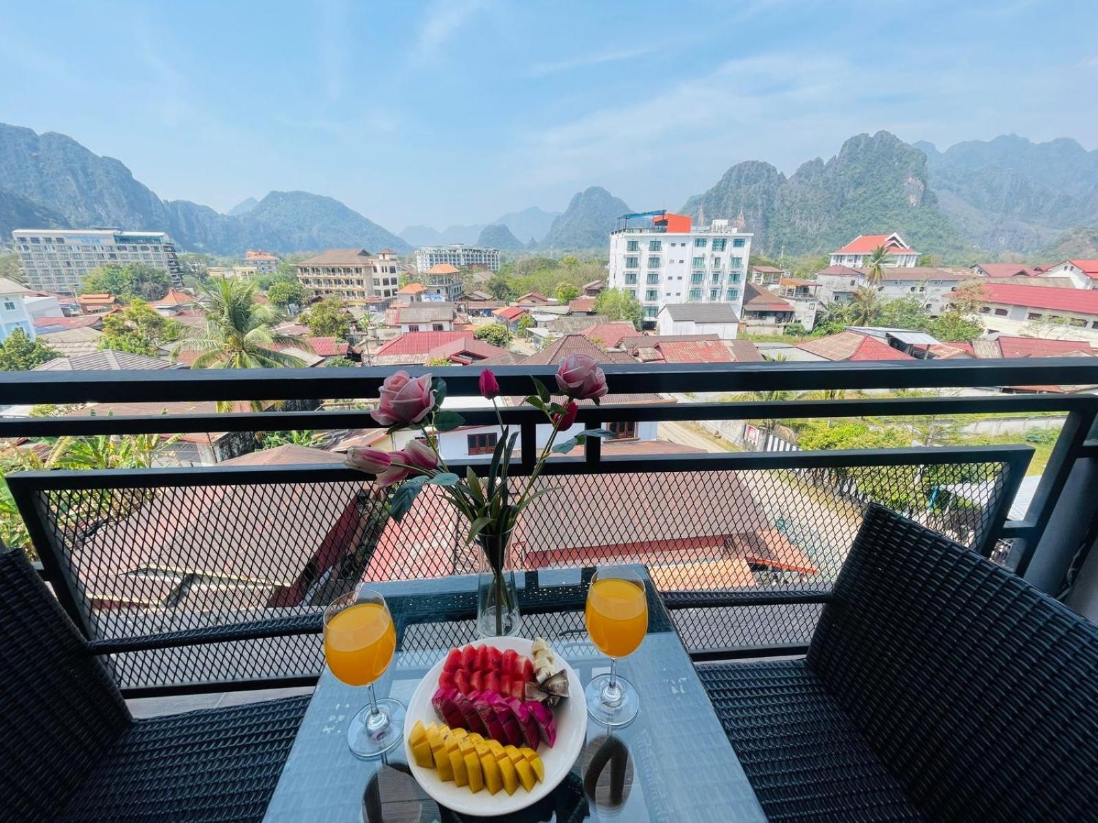Vang Vieng Topview Hotel Kültér fotó